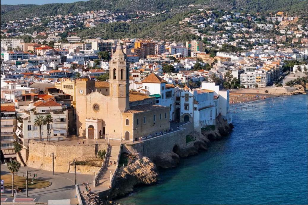 Apartamento Marinero, Vistas Impresionantes. Sitges Ngoại thất bức ảnh
